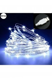 Peri Led Işık 10 Metre Usbli Beyaz - 2