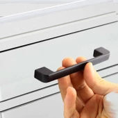 Aksaray Gölcük Oval Mobilya Mutfak Çekmece Dolap Dolabı Kulpu Kulbu Siyah Metal 128 Mm Kulpları thumbnail 3