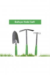 Garden Hobi Bahçe Seti 3lü Kürek-Tırmık-Çapa - 1