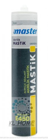 Profesyonel Kalite Siyah Mastik Akrilik 450gr-310ml - 1