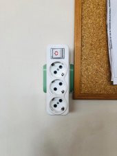 3’lü Anahtarlı Elektrik Priz - 1