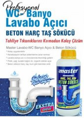 BETON Harç KUM GİBİ KALINTILARI ERİTİR Lavabo Tuvalet Banyo  Açıcı 1000GR -1 KG thumbnail 1