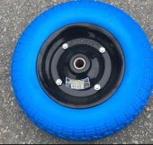 Yeni Nesil Pro Patlamaz Pu El Arabası Tekeri Sağlam Uzun Ömürlü Rulman Bilyalı 350-7 thumbnail 3