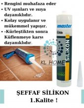 Profesyonel 1. Kalite Silikon Şeffaf Renk 310 ml - 1