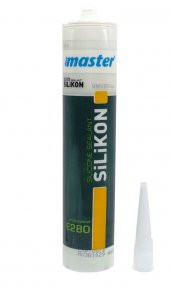 Profesyonel 1. Kalite Silikon Şeffaf Renk 310 ml - 1