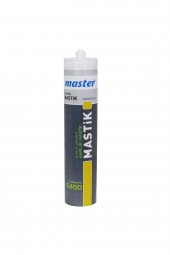 Profesyonel Kalite Gri Renk Silikonize Akrilik Mastik 450gr-310ml - 2