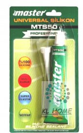 MTS50 Üniversal Tüp Silikon Şeffaf  Renk 50ml KL HOME - 1