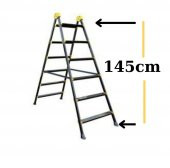 6+6 SUPERSTEP METAL MERDİVEN ÇİFT ÇIKIŞLI 150KG TAŞIMA KAPASİTESİ 6 BASAMAK - 2