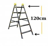 5+5 SUPERSTEP METAL MERDİVEN ÇİFT ÇIKIŞLI 150KG TAŞIMA KAPASİTESİ 5 BASAMAK - 2