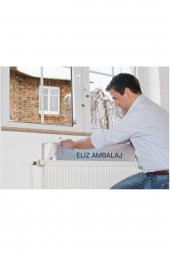 10mm Kalınlık- 4 Metre Kalorifer Petek Arkası Isı Yalıtım Levhası Radyatör Arkalığı İzolasyon thumbnail 3