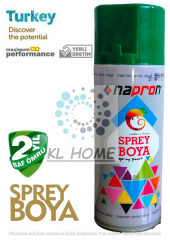 ÇİMEN YEŞİL  SPREY BOYA 400ML UYGUN  BÜYÜK BOY -2YIL RAF ÖMRÜ - 1