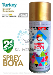 ALTIN GOLD  SPREY BOYA 400ML UYGUN BÜYÜK BOY  2 Yıl Raf Ömrü - 3