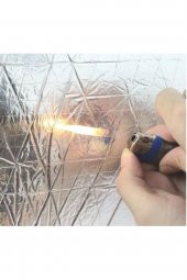 Kaput Altı Alüminyum Folyolu Kendinden Yapışkanlı Kaucuk Ses Yalıtım Levhası 6 Mm 100x150 - 2