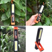 Şarjlı El Feneri Kamp Lambası Işıldak Fener Mıknatıslı 3 Modlu Çalışma Lambası - 3