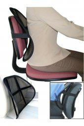 2adet Ortopedik, Bel Destekli Fileli Minder Oto Araba Ofis Koltuk Bel Destek Terletmez Bel Destek - 2