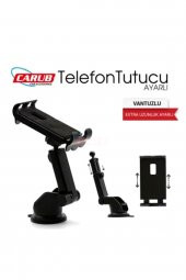 Carub Oto Telefon Tutucu Cama Vantuslu Uzayan Kollu - 1