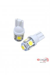 T10 Beyaz 5 Ledli Park Plaka Tavan Led Ampül 2 Adet - 3