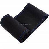 Vw Passat B8-b8,5 Uyumlu Alkantara Dikmeli Direksiyon Kılıfı Mavi İpli thumbnail 1