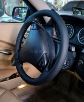 Skoda Octavia Uyumlu Deri Direksiyon Kılıfı Siyah Ipli 38×10cm thumbnail 2