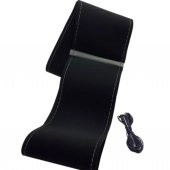 Ford Focus 1 Uyumlu Noktalı Nubuk Alcantara Dikmeli Direksiyon Kılıfı Gri Yüzüklü(1999-2005) - 1