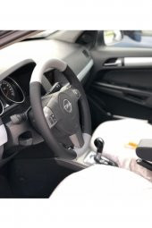 Opel Corsa Çift Desen Deri Direksiyon Kılıfı - 2