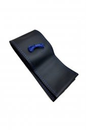 Universal Dikmeli Direksiyon Kılıfı Soft Mavi Ipli - 1