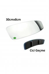 Iç Dikiz Ayna Lastikli Geçme Geniş Açılı 300mm*80mm - 2