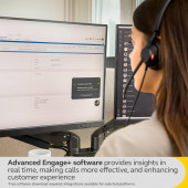 Jabra Engage 40 Kablolu Mono Kulaklık GARANTİSİZ SIFIR ÜRÜNDÜR - 8