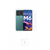 POCO M6 PRO FULL BODY ÖN, ARKA VE YAN TAM KAPLAMA KORUYUCU POLİÜRETAN FİLM - 1