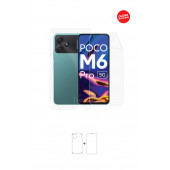 POCO M6 PRO FULL BODY ÖN, ARKA VE YAN 360 DERECE KORUYUCU TPU FİLM thumbnail 1