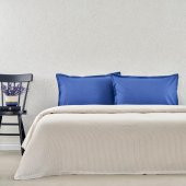 Taç Plain BMR Çift Kişilik Private Set Mavi - 1