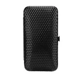 12 Parça Manikür Pedikür Seti Paslanmaz Çelik, Çantalı Siyah Tırnak Makası Bakım Seti - 2