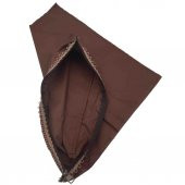 Angel Çanta Aksesuar Koyu Kahve Renk 45X45 Cm, Dikilmiş Halde, Fermuarlı Astar - 1