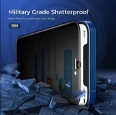 Vendas Xiaomi Redmi Note 12 4G Uyumlu Anti Statik Privacy Gizleyen Hayalet Temperli Cam Ekran Koruyucu - 3
