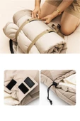 Naturehike PS200 Oval Ultralight Uyku Tulumu -4°C ( Cloudy Grey )  Left - 12