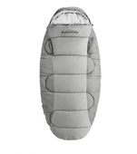 Naturehike PS200 Oval Ultralight Uyku Tulumu -4°C ( Cloudy Grey ) Left - 1