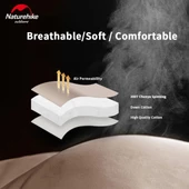 Naturehike PS200 Oval Ultralight Uyku Tulumu -4°C ( Cloudy Grey ) Left - 5