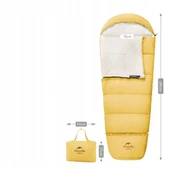 Naturehike C180 UltraLight Pamuklu Uyku Tulumu -8°C ( Çocuk )  Sarı Left thumbnail 4