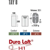 High Peak Tay 8 Uyku Tulumu -4°C Gri - 3