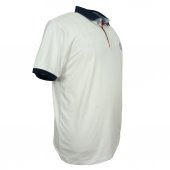 Büyük Beden Erkek Polo Tişört Likralı Pike Beyaz - 2