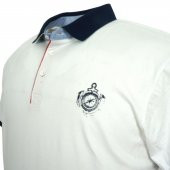 Büyük Beden Erkek Polo Tişört Likralı Pike Beyaz - 3