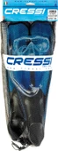 Cressi Rondinella Palet Maske Şnorkel Seti  AQUAMARINE NO:37-38 - 1