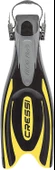 Cressi Frog Plus Dalış Paleti  BLACK-YELLOW NO:44-47 - 3