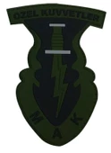 Single Sword 3d Plastik Mak Özel Kuvvetler Arması Patch - 1