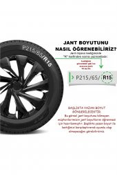 Fiat Yeni Egea Easy 15 Inc Jant Kapağı Çelik Görünümlü 4 - 3
