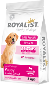 Premium Kuzu Etli Ve Pirinçli Yavru Köpek Maması 3 Kg - 1