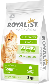 Gourmet Yetişkin Kedi Maması 2 Kg - 1