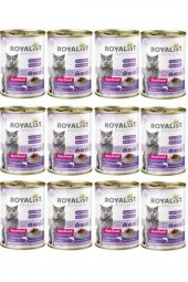 Kısır Kedi Konserve Somonlu 400 Gr x 12li Paket - 1