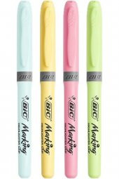 Fosforlu Kalem Brite Liner Pastel 4 Renk - 3