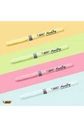 Fosforlu Kalem Brite Liner Pastel 4 Renk - 4